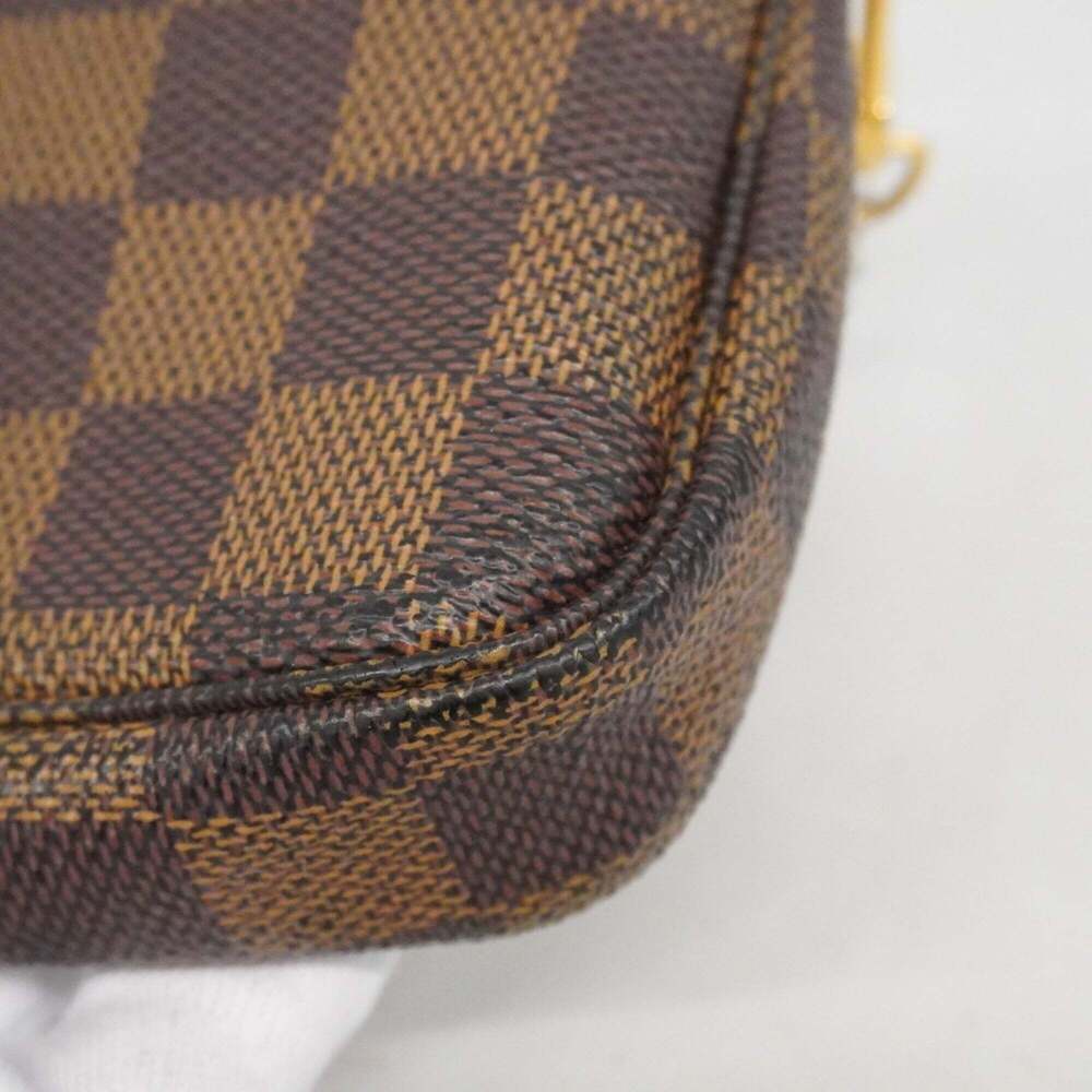LOUIS VUITTON Brown Damier Pochette Pouch - Picture 8 of 11